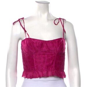 Ulla Johnson Fuchsia Floral Set